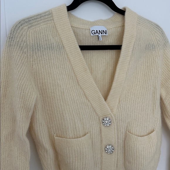 GANNI Wool Cardigan - Picture 7 of 16